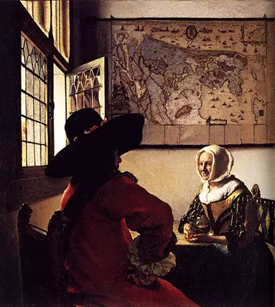 Officer and Laughing Girl Vermeer